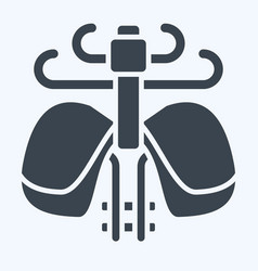 Icon Diaphragm Related To Human Organ Symbol