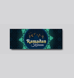 Ramadan Kareem Facebook Cover Banner Design