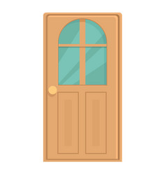 Lamp Door Icon Cartoon Front Home