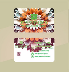 Abstract Business Card Design