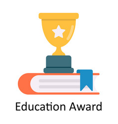 Education Award Flat Icon Design