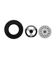 Car And Auto Spare Parts With Tyre Ring