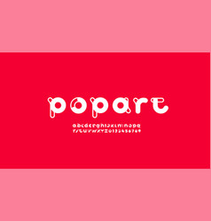 Alphabet Decorative Pop Art Font