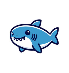 Cute Cartoon Baby Shark