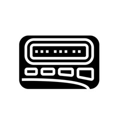 Pager Retro Device Glyph Icon