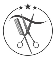 Barber Shop Logo Design Emblem