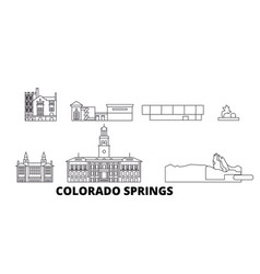 United States Colorado Springs Line Travel