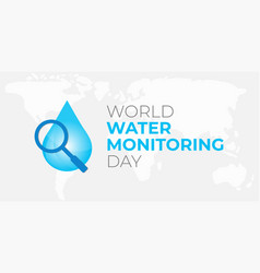 World Water Monitoring Day Background