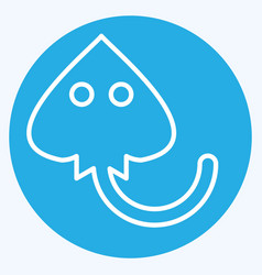 Icon Manta Ray Related To Sea Symbol Blue Eyes