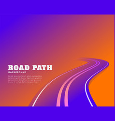 Abstract Road Pathway Colors Background Design