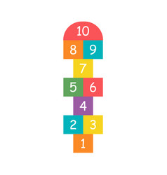 With Hopscotch Game