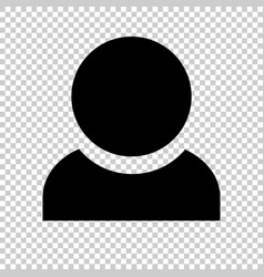 People Silhouette Icon Or Anonymous Person