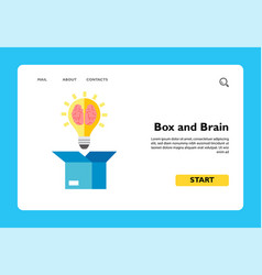 Box And Brain Icon