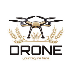 Drones For Agriculture Logo The Future Of Farming