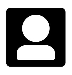 Person Box Icon Or User Icon