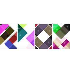 Square Abstract Poster Set