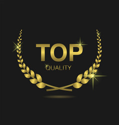 Top Quality Laurel Wreath Label