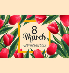 International Womens Day Spring Card