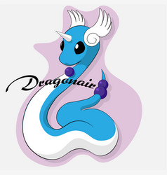 Pokemon Logo Dragonair For Design T-shirts