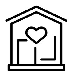 Charity Shop Icon Outline Style