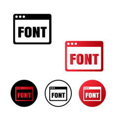 Web Font Icon