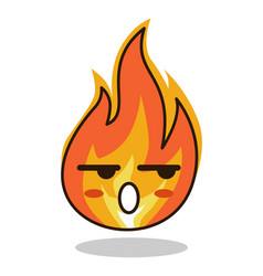 Emoji Fire Wow Badmood