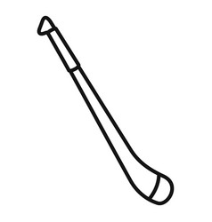 Hurling Stick Icon Outline Style