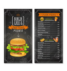 Fast Food Menu