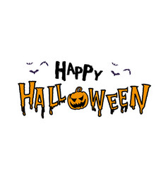 Happy Halloween Text Banner