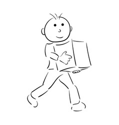 Delivery Man Icon