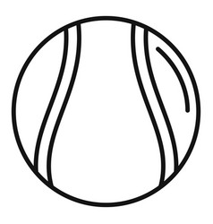 Hurling Ball Icon Outline Style