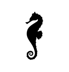 Sea Horse Flat Style Icon