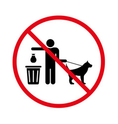 Notice Allowed Clean After Your Dog Poop In Park