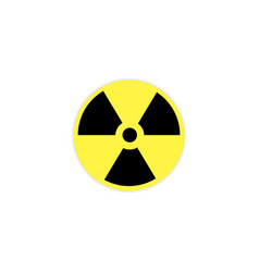 Radiation Icon Isolated On Background