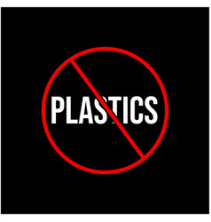 Plastics Banned Here Icon No Icon