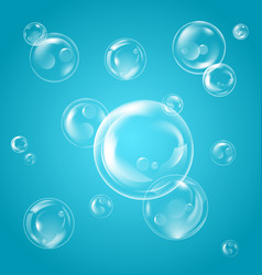 Water bubbles Royalty Free Vector Image - VectorStock