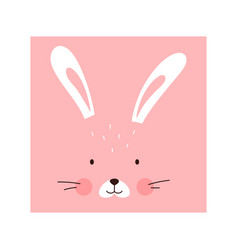 Simple Bunny Portrait