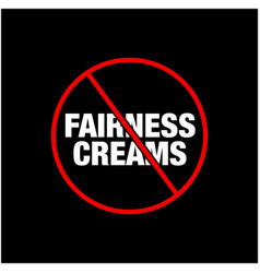 Fairness Creams Banned Icon