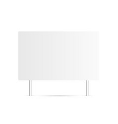 Sign Blank On White Backdrop Isolated Board