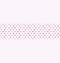 Viva Magenta Floral Polka Dot Border Color