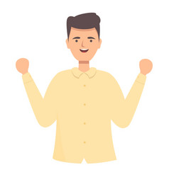 Happy Person Icon Cartoon People Character