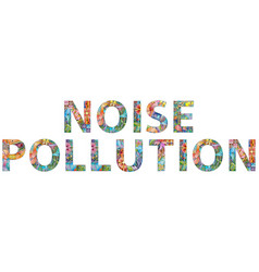 Words Noise Pollution Decorative Entangle