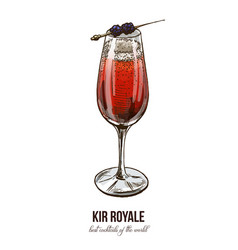 Kir Royale Cocktail