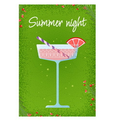 Summer Night Flyer Party Banner Background