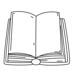 Book - Opening Two Middle Blank Pages