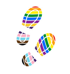 Shoes Prints Pride Marathon