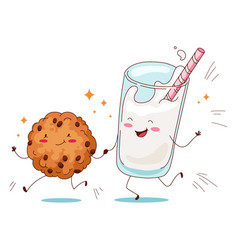 Cookie And Milkshake Characters