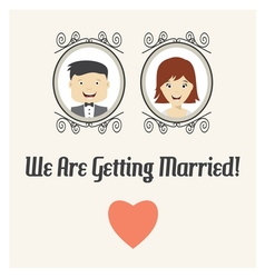 We Are Getting Married Card