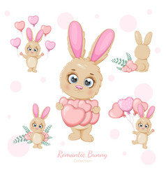 Cute Cartoon Bunny Collection