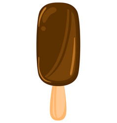 Cute Cartoon Chocolate Ice Cream Popsicle Sweet